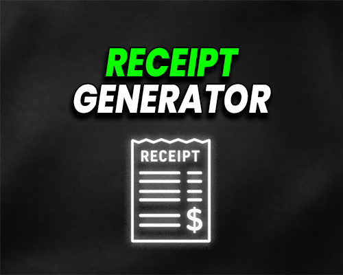 Receipt Generator